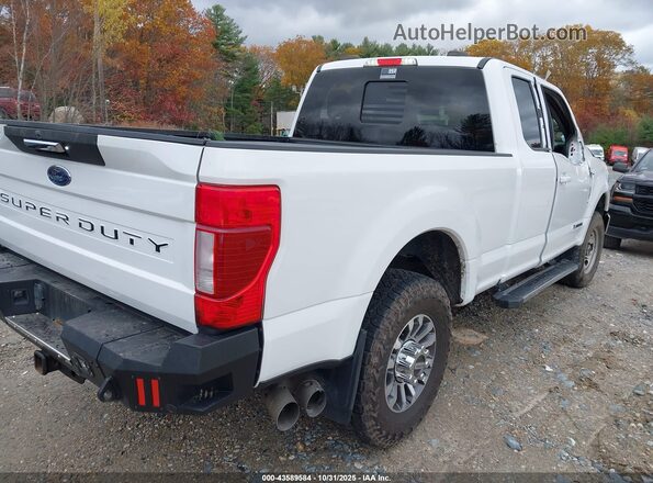1FT7X2BT1MEE01465 2021 FORD F-250 White Tył prawy