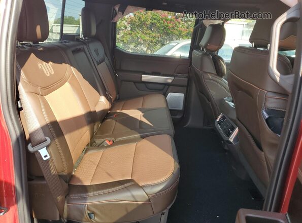 1FT8W2BM8SEC06217 2025 FORD F250 Красный Вид задних сидений