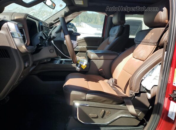 1FT8W2BM8SEC06217 2025 FORD F250 Красный Вид салона спереди