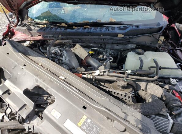 1FT8W2BM8SEC06217 2025 FORD F250 Красный Вид задней части салона