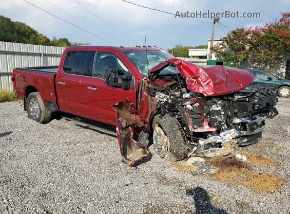 1FT8W2BM8SEC06217 2025 FORD F250 Красный Передняя правая четверть