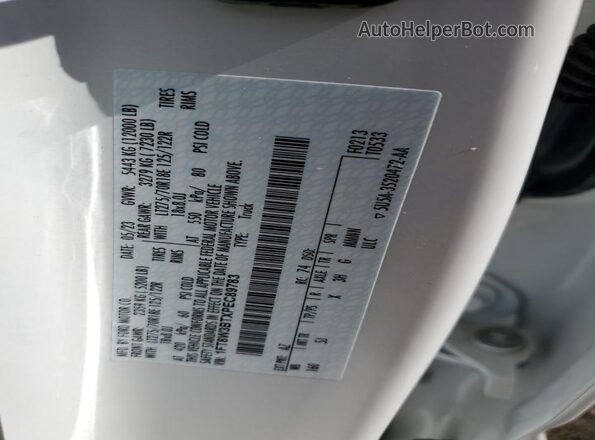 1FT8W3BTXPEC89783 2023 FORD F350 White Вид наклейки з VIN-кодом