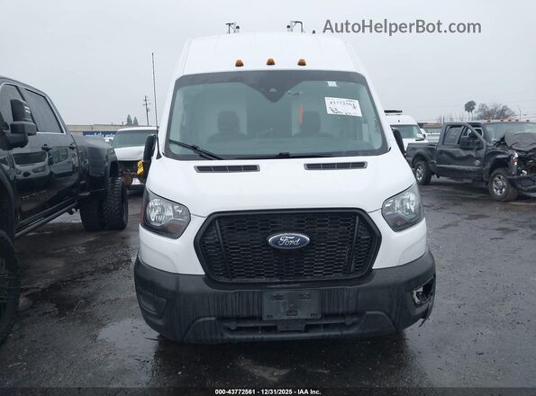 1FTBF4X87MKA74178 2021 FORD TRANSIT-350 White Widok zestawu wskaźników