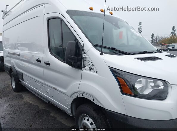 1FTBF4X87MKA74178 2021 FORD TRANSIT-350 White Widok wnętrza z tyłu