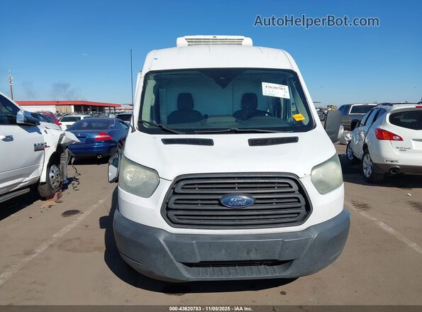 1FTBW2CG7HKA49613 2017 FORD TRANSIT-350 Белый Вид щитка приборов