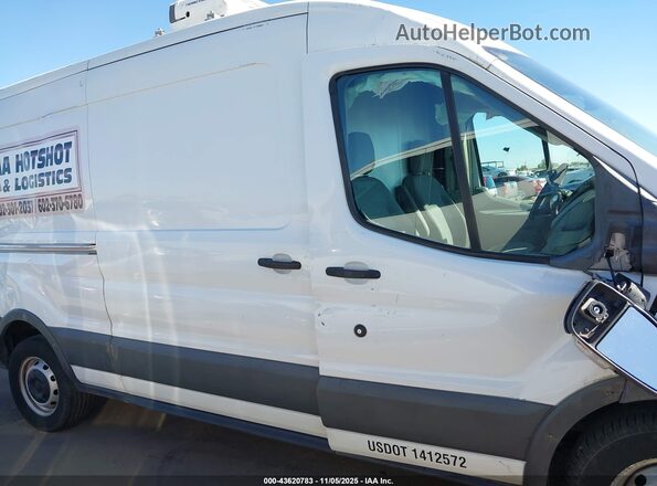 1FTBW2CG7HKA49613 2017 FORD TRANSIT-350 Белый Вид задней части салона