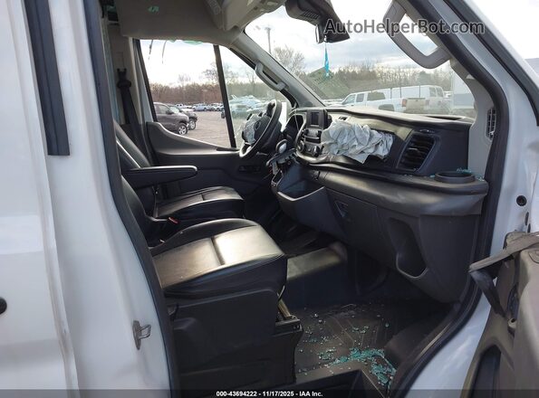 1FTBW3X87MKA60906 2021 FORD TRANSIT-350 White Вид салону спереду