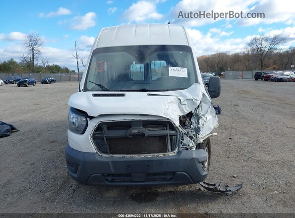 1FTBW3X87MKA60906 2021 FORD TRANSIT-350 White Вид щитка приладів