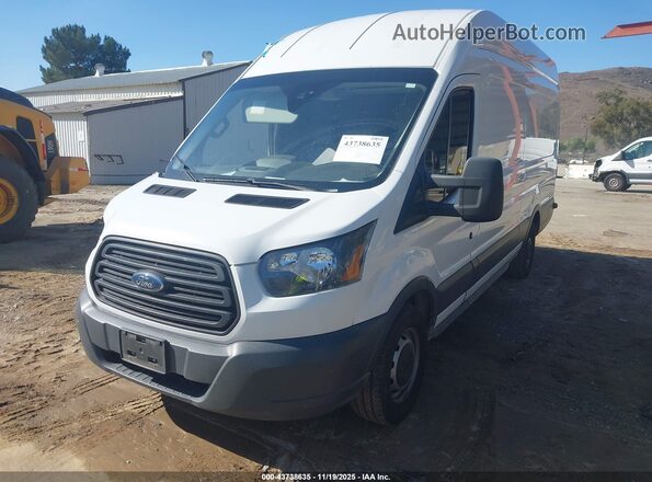 1FTBW3XV6JKA96250 2018 FORD TRANSIT-350 Белый Передняя левая четверть