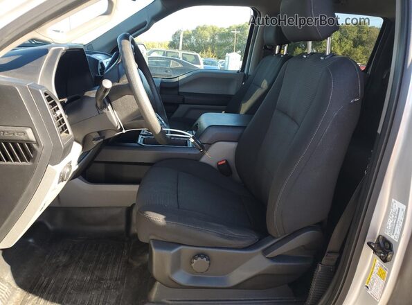 1FTEW1EP3HFB33778 2017 FORD F150 Silver Вид салону спереду
