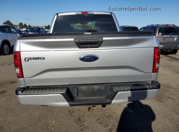 1FTEW1EP3HFB33778 2017 FORD F150 Silver Вид ззаду