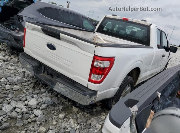 1FTEX1CB1NKD32206 2022 FORD F150 White Հետևի աջ