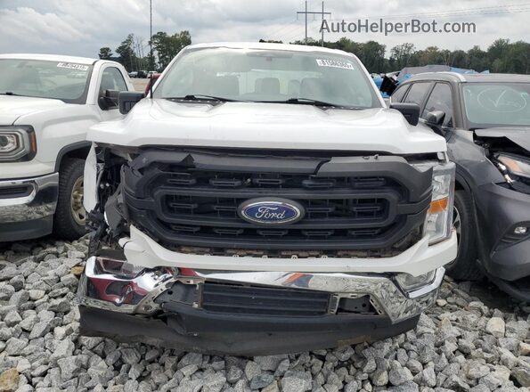 1FTEX1CB1NKD32206 2022 FORD F150 White Դիմացի տեսք