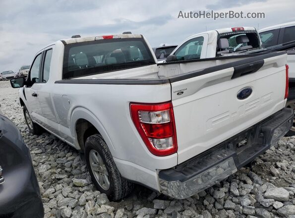 1FTEX1CB1NKD32206 2022 FORD F150 White Հետևի ձախ