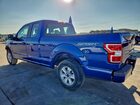 2018 Ford F150 Super Cab Синий vin: 1FTEX1CB9JKD32108