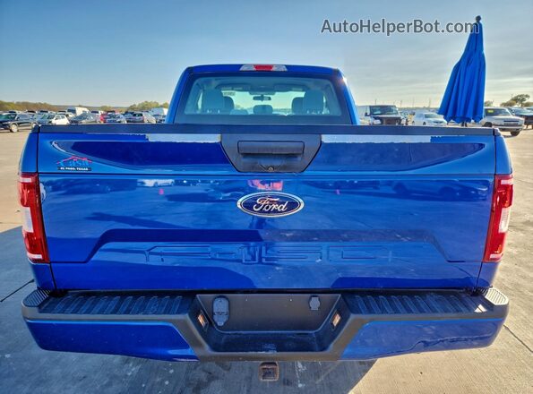 1FTEX1CB9JKD32108 2018 FORD F150 Синий Вид сзади