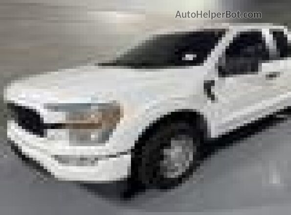 1FTEX1CP4NKD94498 2022 FORD F150  Widok naklejki z numerem VIN