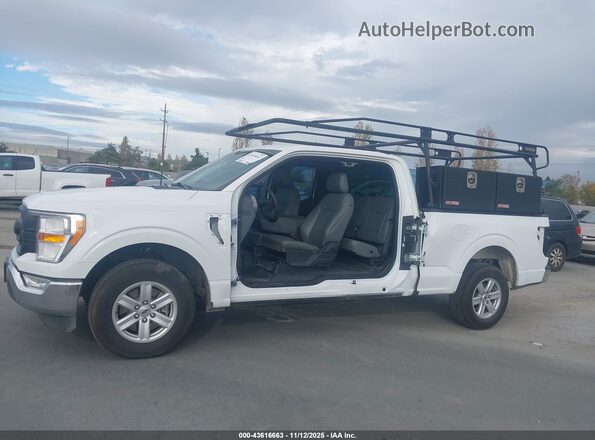1FTEX1CP6NKD27546 2022 FORD F150 White 