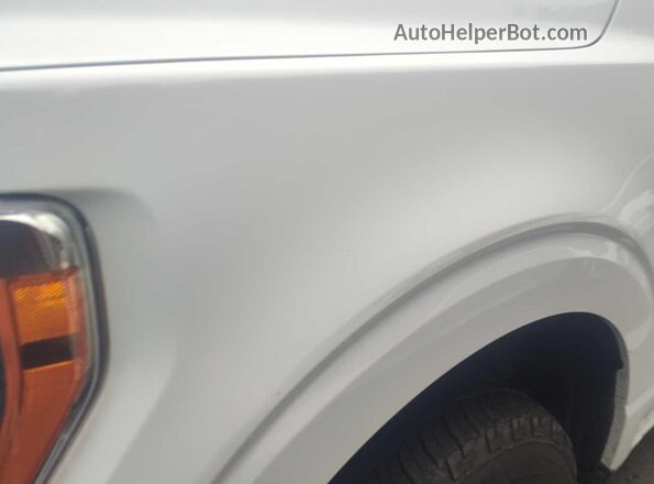 1FTEX1EP1MKD34061 2021 FORD F150  VIN კოდის სტიკერის ხედი