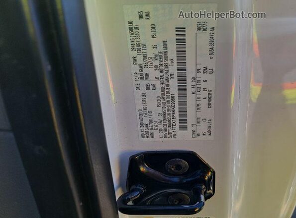 1FTEX1EP6KKE99861 2019 FORD F150  Widok zestawu wskaźników