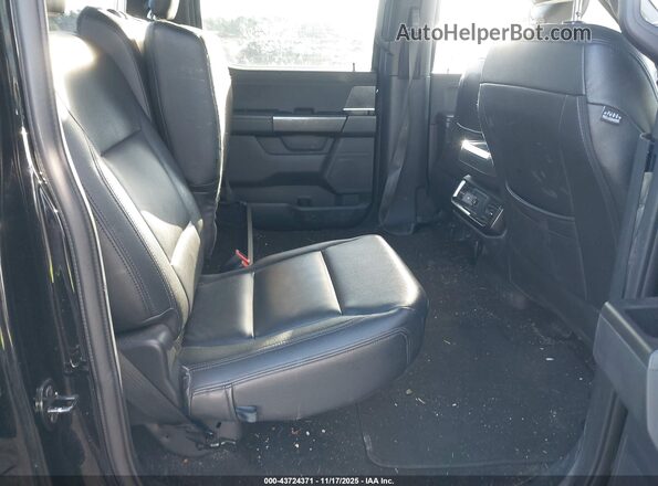 1FTFW1ED6NFB12767 2022 FORD F150 Black VIN კოდის სტიკერის ხედი