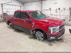 2024 Ford F-150 King Ranch Red vin: 1FTFW6LD8RFA00655