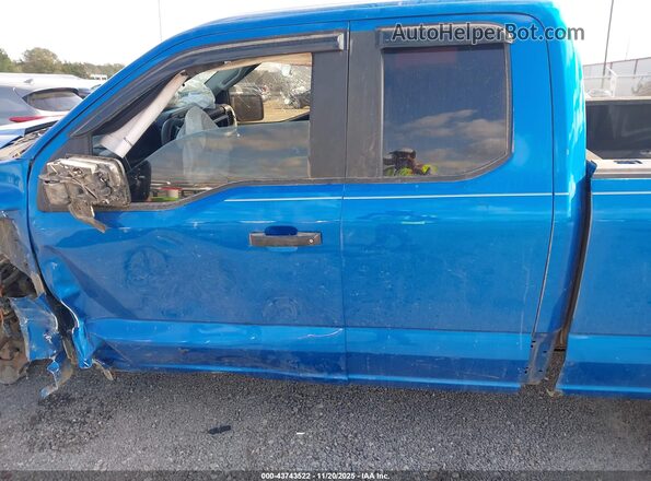 1FTFX1E5XMFA09727 2021 FORD F150 Blue 