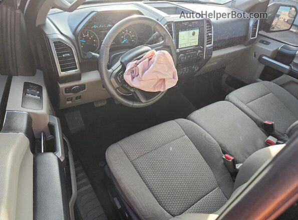 1FTMF1EP0GKE31190 2016 FORD F150 Черный Вид панели приборов