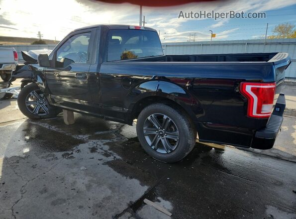 1FTMF1EP0GKE31190 2016 FORD F150 Черный Задняя левая четверть