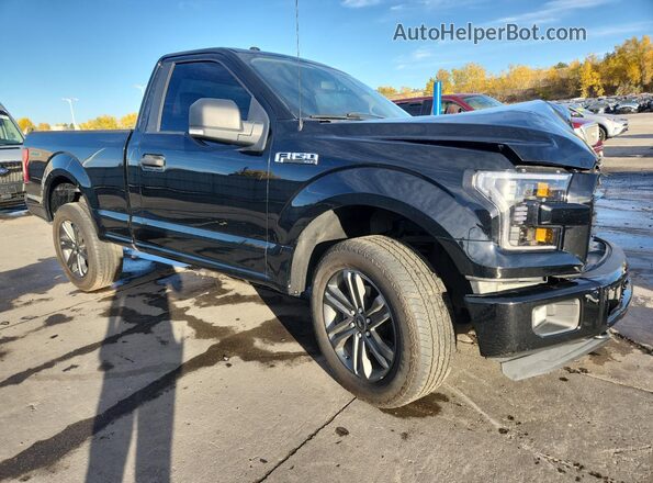 1FTMF1EP0GKE31190 2016 FORD F150 Черный Передняя правая четверть