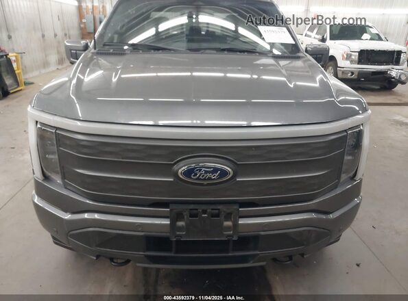 1FTVW1EL2PWG18330 2023 FORD F-150 LIGHTNING Серый Вид спереди