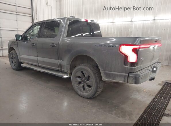 1FTVW1EL2PWG18330 2023 FORD F-150 LIGHTNING Серый Задняя левая четверть