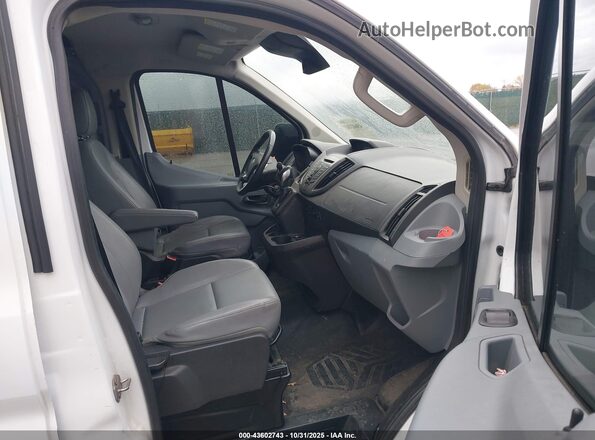 1FTYR1YM2GKA74007 2016 FORD TRANSIT-250 White Widok wnętrza z przodu