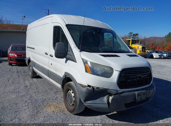 1FTYR2CM0GKA89232 2016 FORD TRANSIT-250 White Widok z przodu