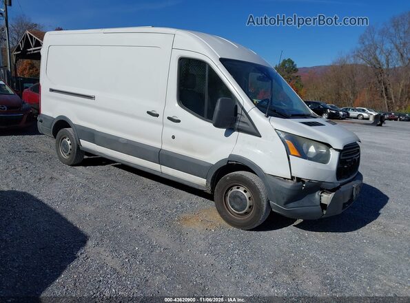 1FTYR2CM0GKA89232 2016 FORD TRANSIT-250 White Przód prawy