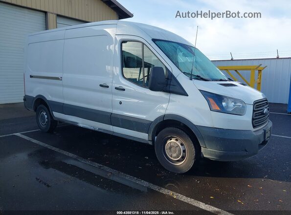 1FTYR2CM1JKA55808 2018 FORD TRANSIT-250 Белый Передняя правая четверть