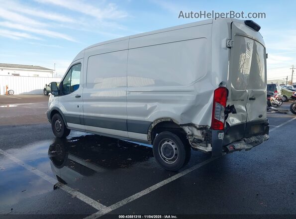 1FTYR2CM1JKA55808 2018 FORD TRANSIT-250 Белый Задняя левая четверть