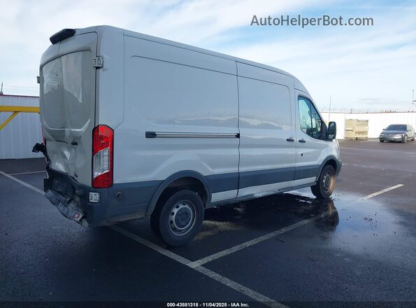 1FTYR2CM1JKA55808 2018 FORD TRANSIT-250 Белый Задняя правая четверть