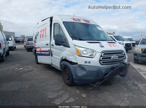 1FTYR2CM2JKA75680 2018 FORD TRANSIT-250 White Передня права чверть