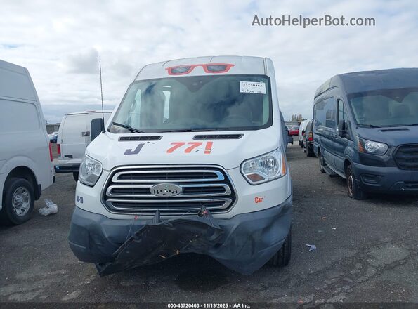 1FTYR2CM2JKA75680 2018 FORD TRANSIT-250 White Вид щитка приладів