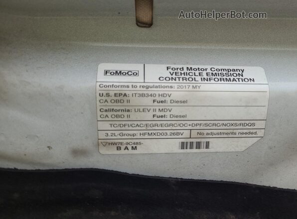 1FTYR2CV6HKA36707 2017 FORD TRANSIT-250  