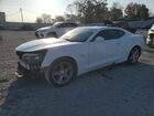 2018 Chevrolet Camaro Lt White vin: 1G1FD1RS4J0147568
