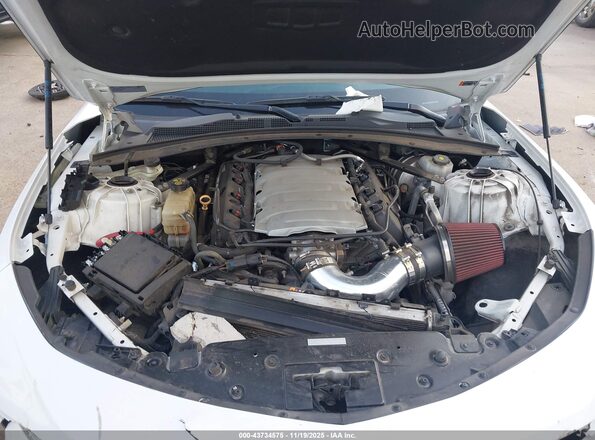1G1FF1R70M0136013 2021 CHEVROLET CAMARO White Widok z tyłu