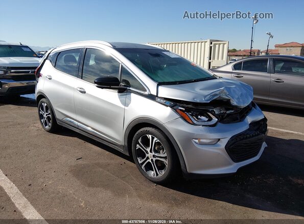 1G1FZ6S05M4100893 2021 CHEVROLET BOLT Silver Առջևի աջ
