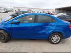 2020 Chevrolet Sonic   Синий vin: 1G1JB5SB2L4136615