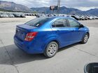 2017 Chevrolet Sonic Ls Синий vin: 1G1JB5SH5H4159107