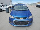 2017 Chevrolet Sonic Ls Синий vin: 1G1JB5SH5H4159107