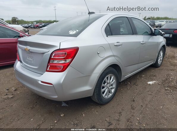 1G1JD5SH9J4123324 2018 CHEVROLET SONIC Silver Tył prawy