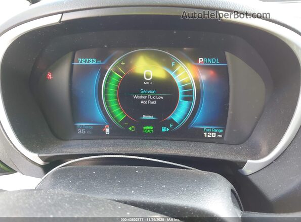 1G1RC6S57HU124693 2017 CHEVROLET VOLT Черный Вид задних сидений