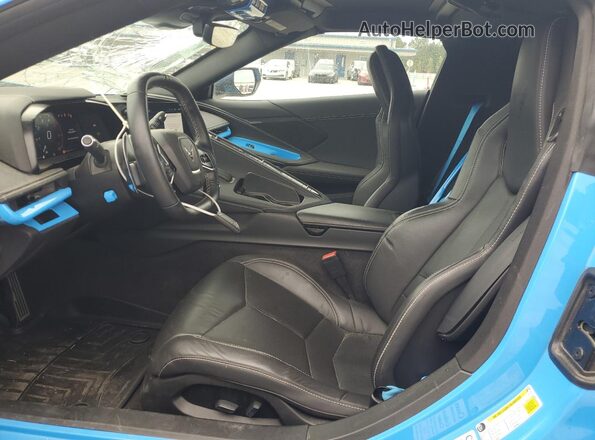 1G1YA2D40R5114730 2024 CHEVROLET CORVETTE Blue Front interior view